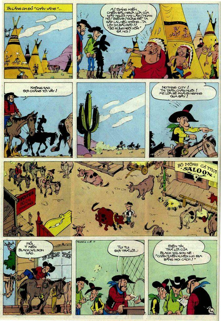 Lucky Luke: Chapter 55: - Duong Ray Tren Dong Co