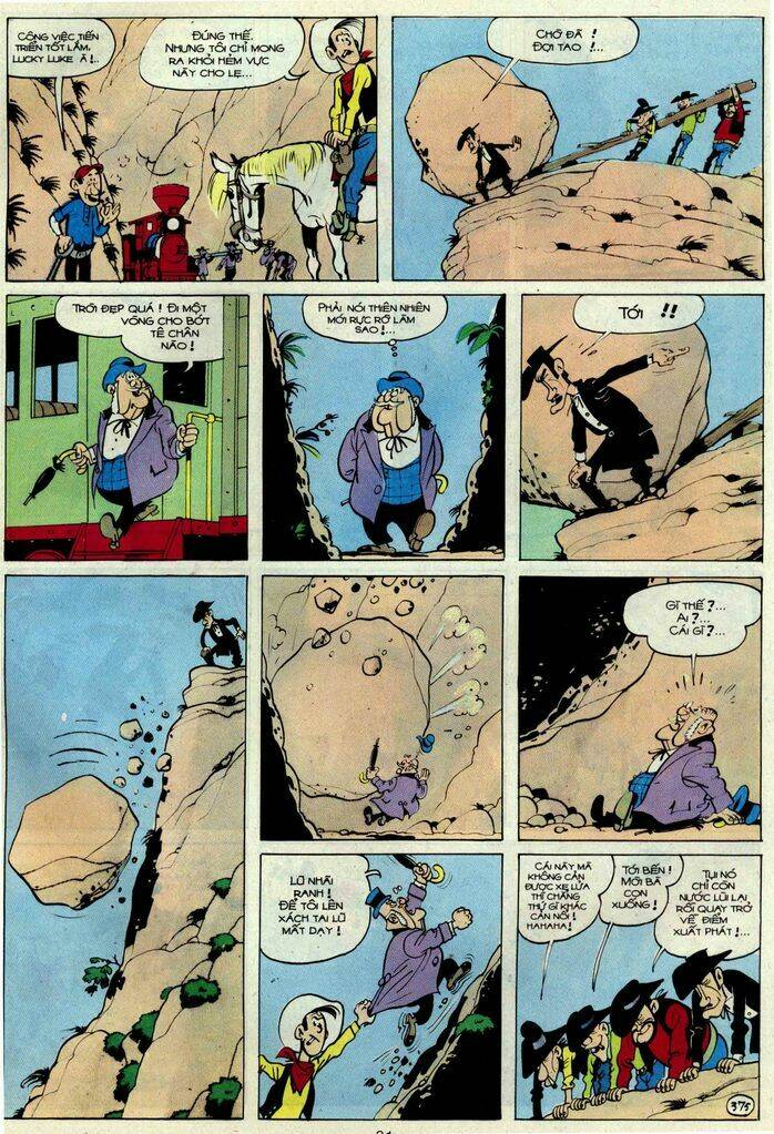 Lucky Luke: Chapter 55: - Duong Ray Tren Dong Co