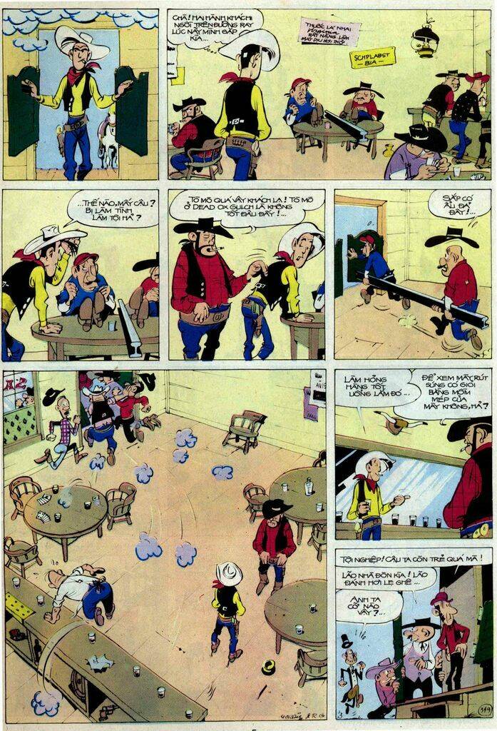 Lucky Luke: Chapter 55: - Duong Ray Tren Dong Co