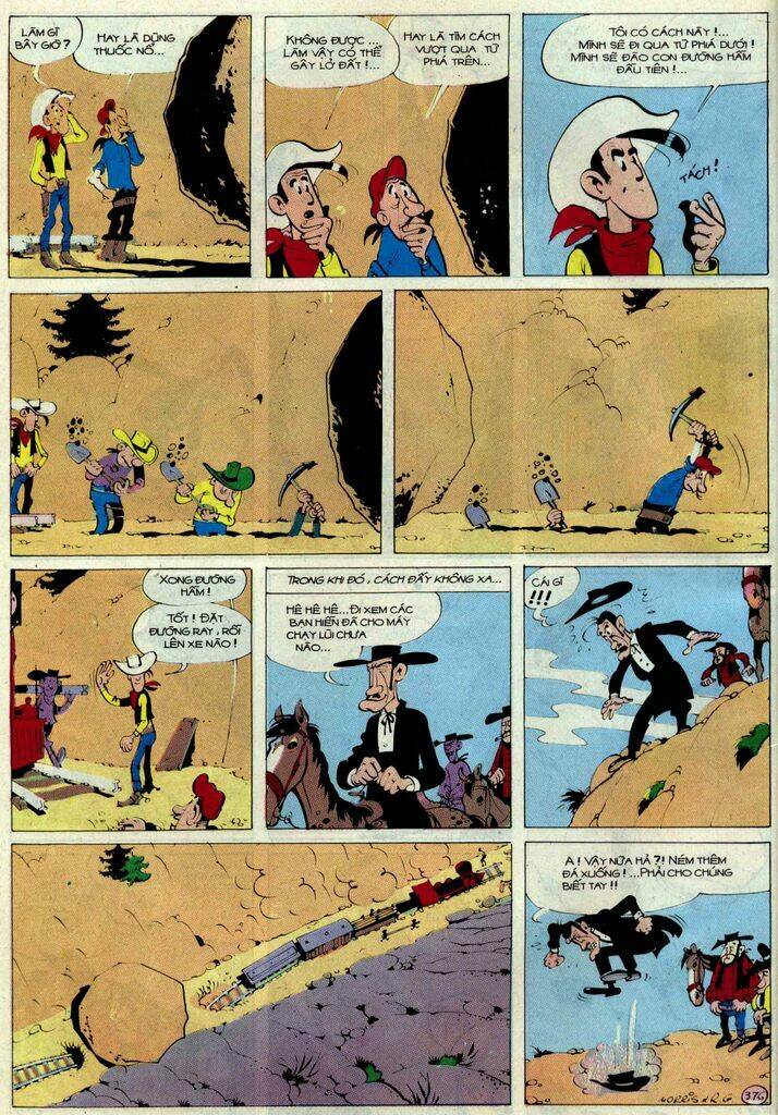 Lucky Luke: Chapter 55: - Duong Ray Tren Dong Co