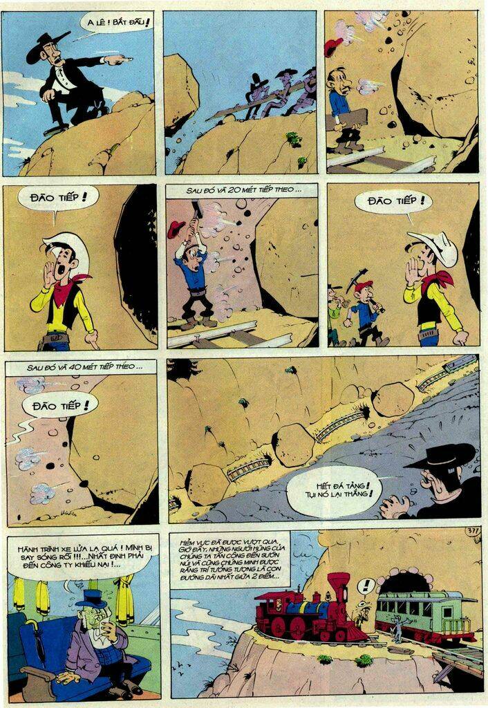 Lucky Luke: Chapter 55: - Duong Ray Tren Dong Co
