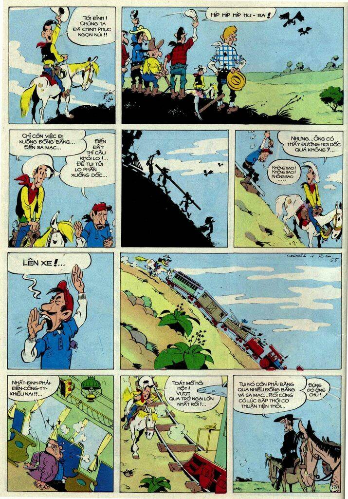 Lucky Luke: Chapter 55: - Duong Ray Tren Dong Co