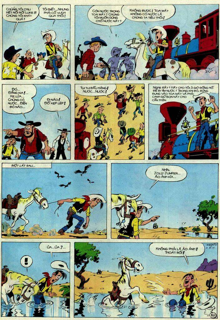 Lucky Luke: Chapter 55: - Duong Ray Tren Dong Co