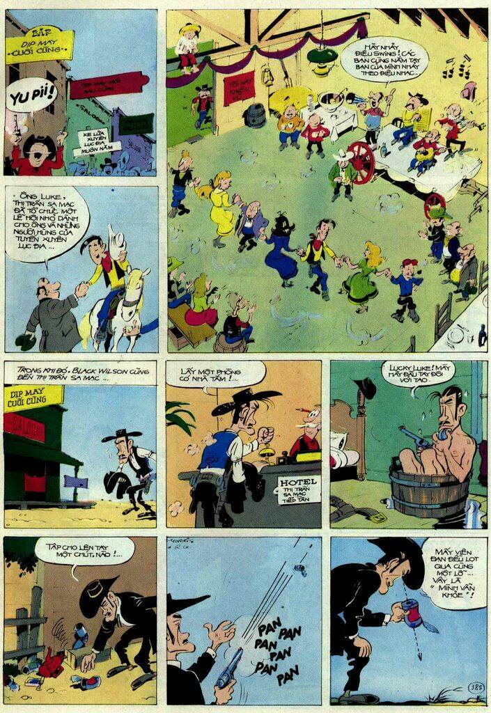Lucky Luke: Chapter 55: - Duong Ray Tren Dong Co