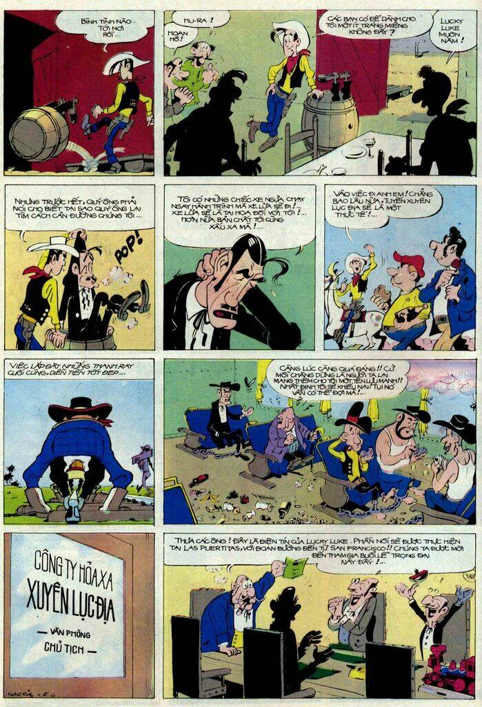 Lucky Luke: Chapter 55: - Duong Ray Tren Dong Co