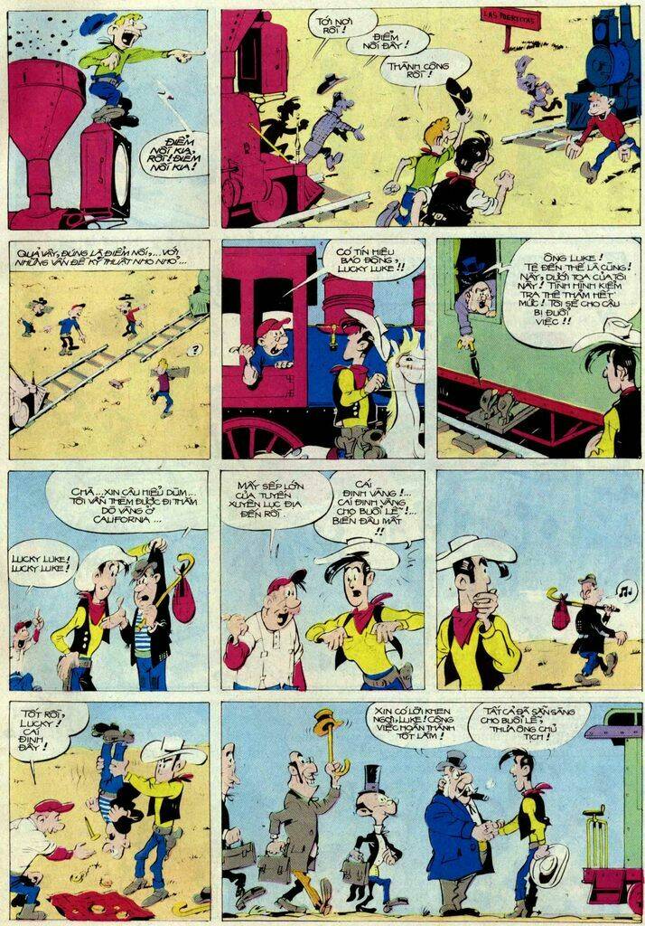 Lucky Luke: Chapter 55: - Duong Ray Tren Dong Co