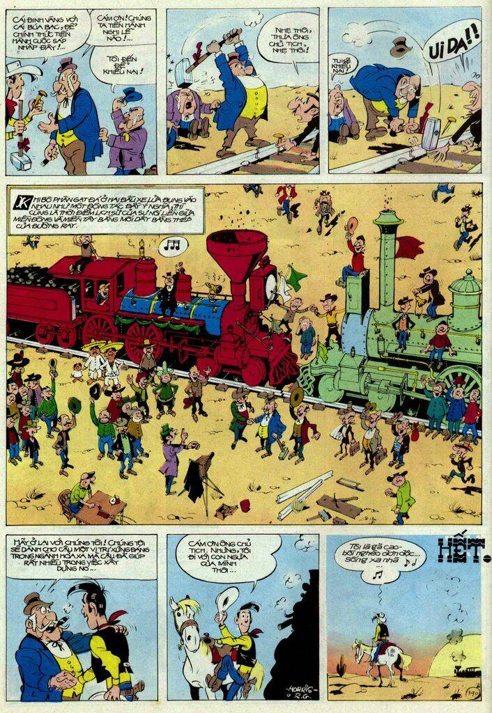 Lucky Luke: Chapter 55: - Duong Ray Tren Dong Co