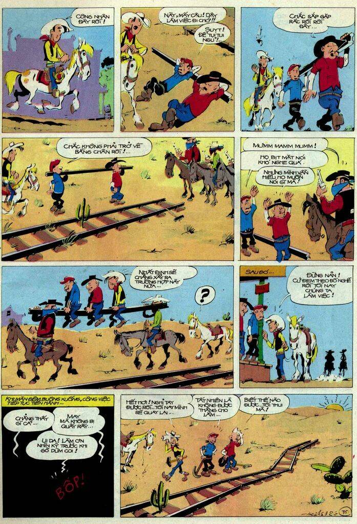 Lucky Luke: Chapter 55: - Duong Ray Tren Dong Co