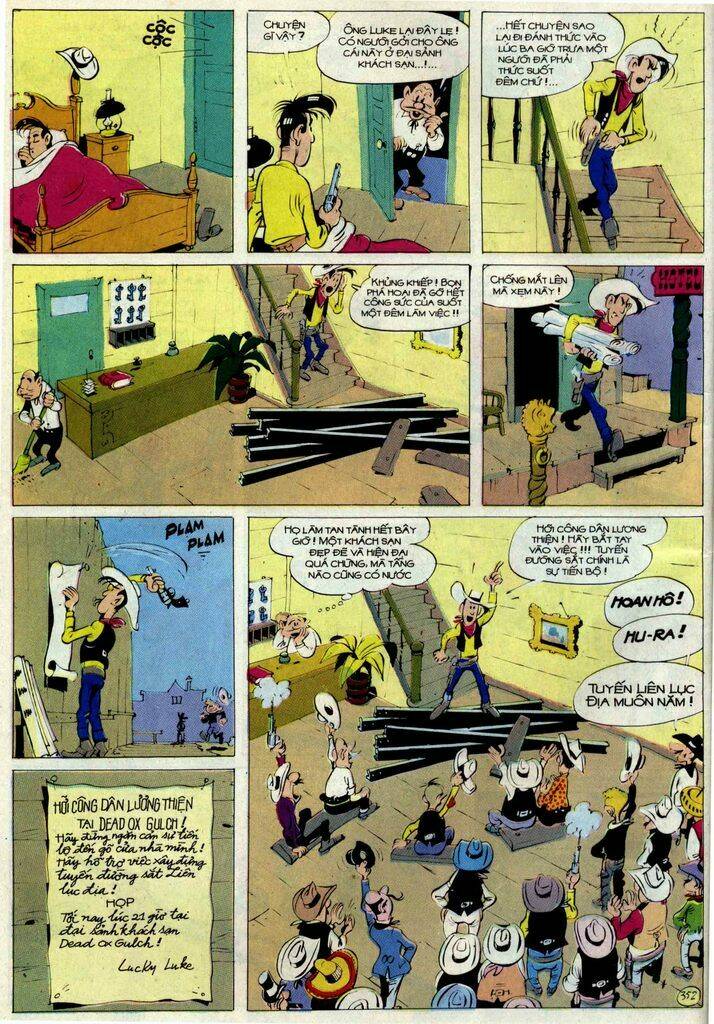 Lucky Luke: Chapter 55: - Duong Ray Tren Dong Co