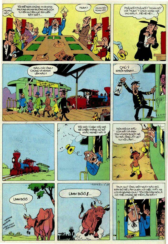 Lucky Luke: Chapter 55: - Duong Ray Tren Dong Co