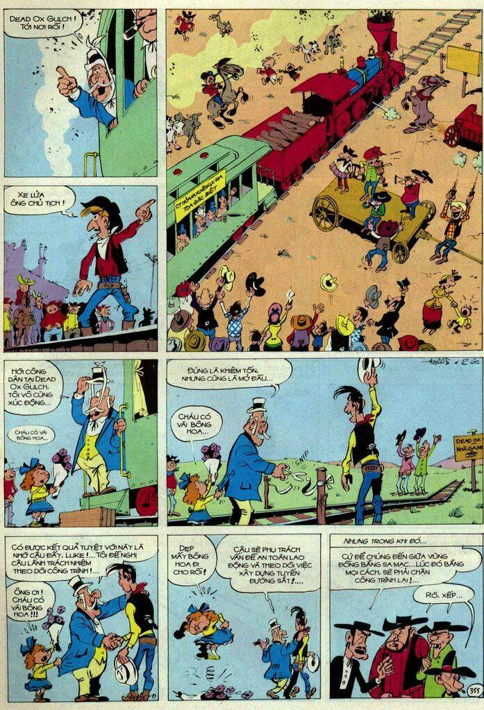 Lucky Luke: Chapter 55: - Duong Ray Tren Dong Co