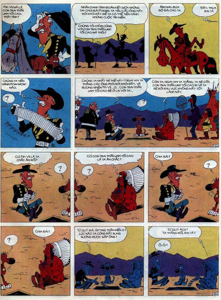 Lucky Luke: Chapter 60: - Con Vat Hen