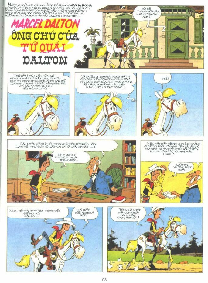 Lucky Luke: Chapter 61: - Marcel Dalton chu cua tu qua ...