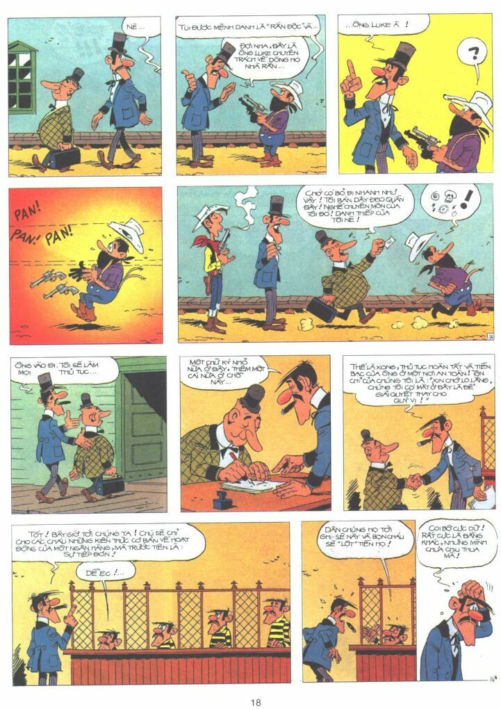Lucky Luke: Chapter 61: - Marcel Dalton chu cua tu qua ...
