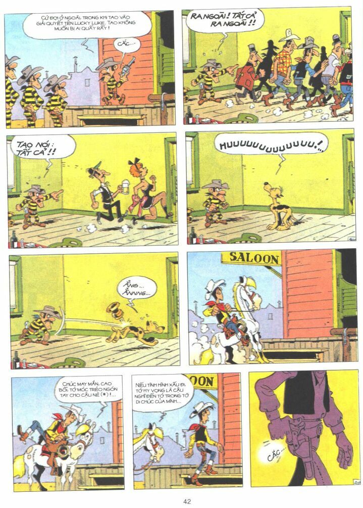 Lucky Luke: Chapter 61: - Marcel Dalton chu cua tu qua ...