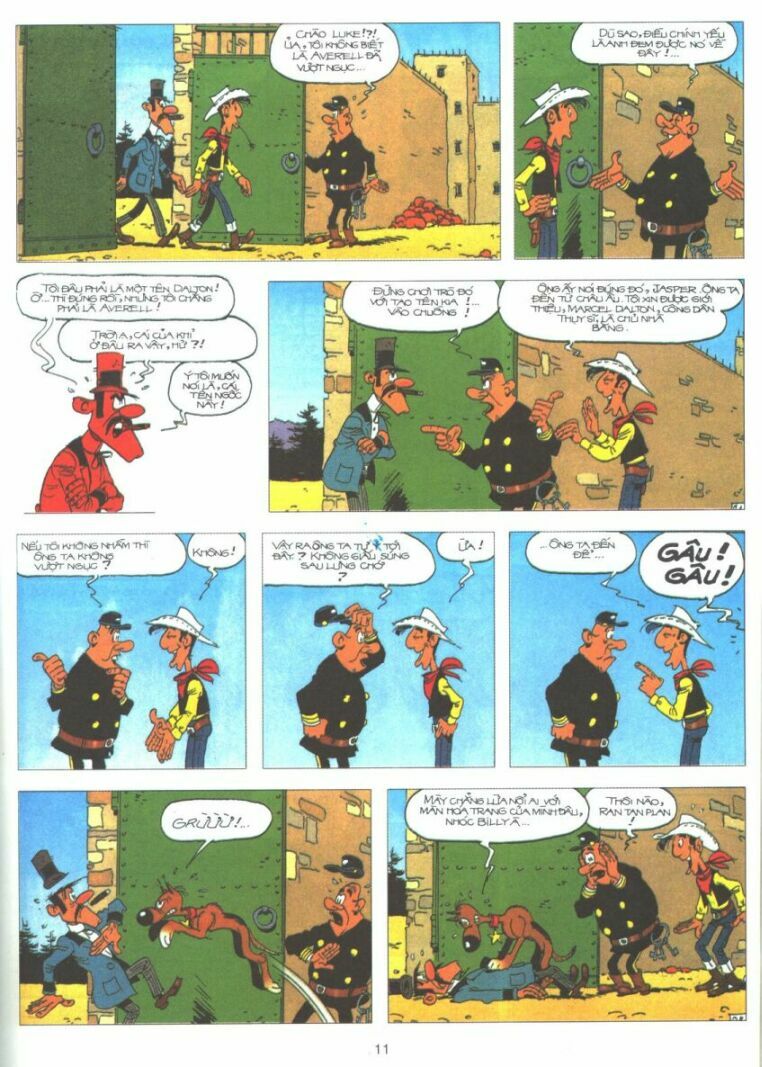 Lucky Luke: Chapter 61: - Marcel Dalton chu cua tu qua ...