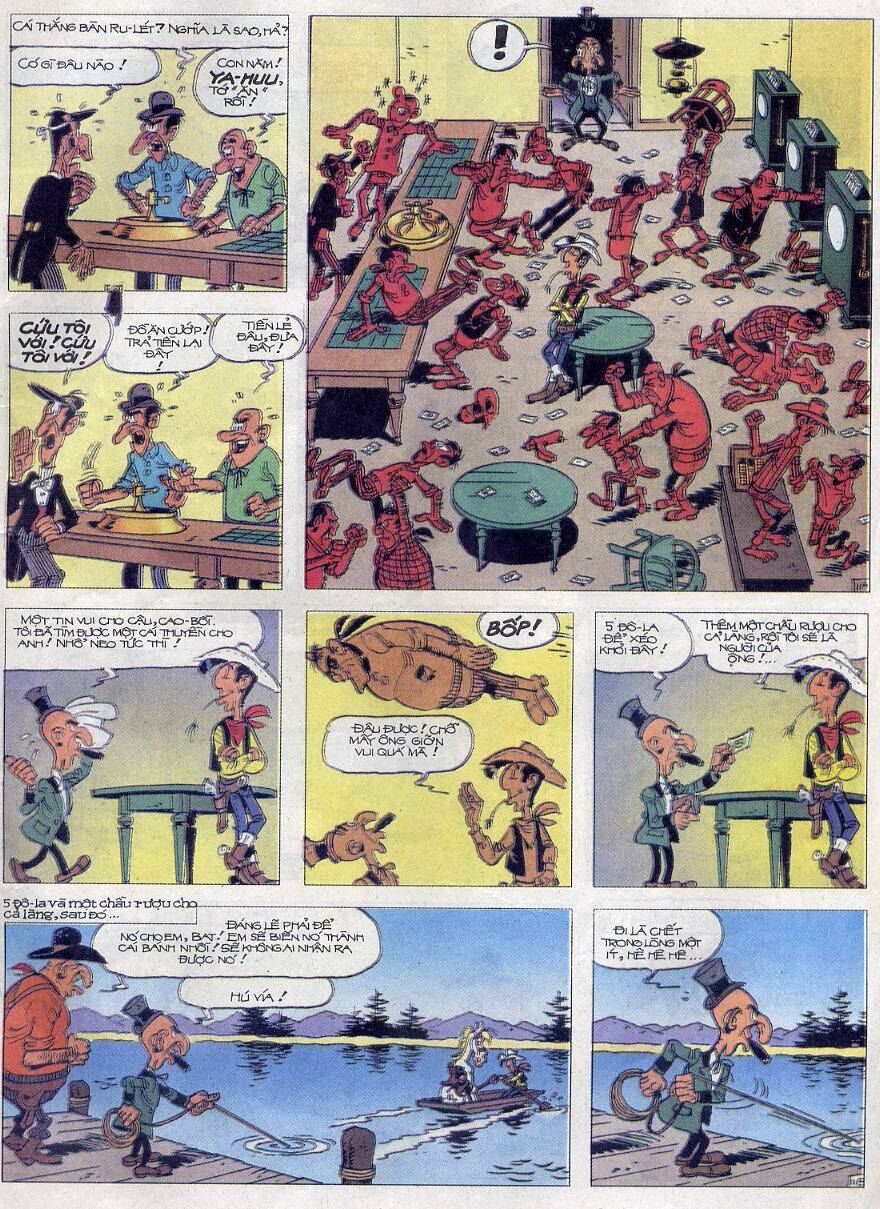 Lucky Luke: Chapter 66: - Cay cau tren song Mississipp ...