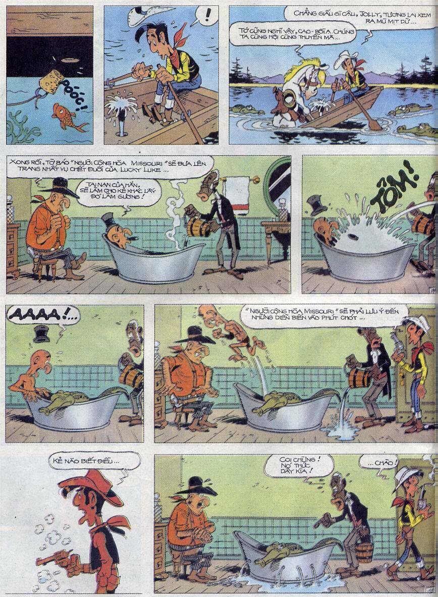 Lucky Luke: Chapter 66: - Cay cau tren song Mississipp ...