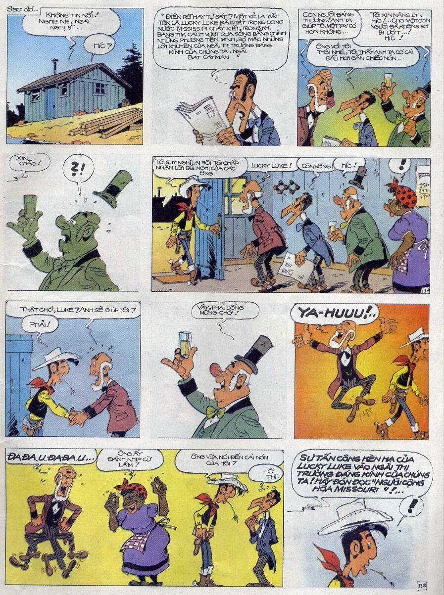 Lucky Luke: Chapter 66: - Cay cau tren song Mississipp ...