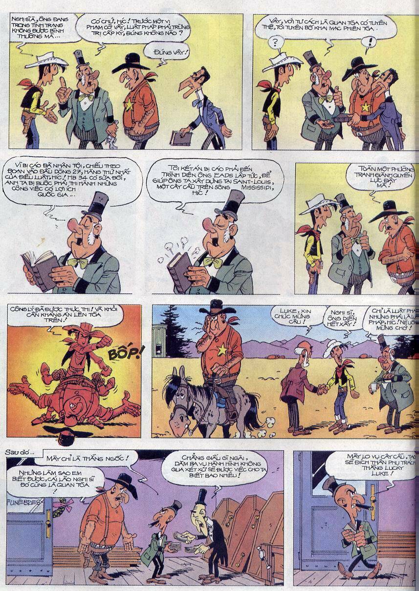 Lucky Luke: Chapter 66: - Cay cau tren song Mississipp ...