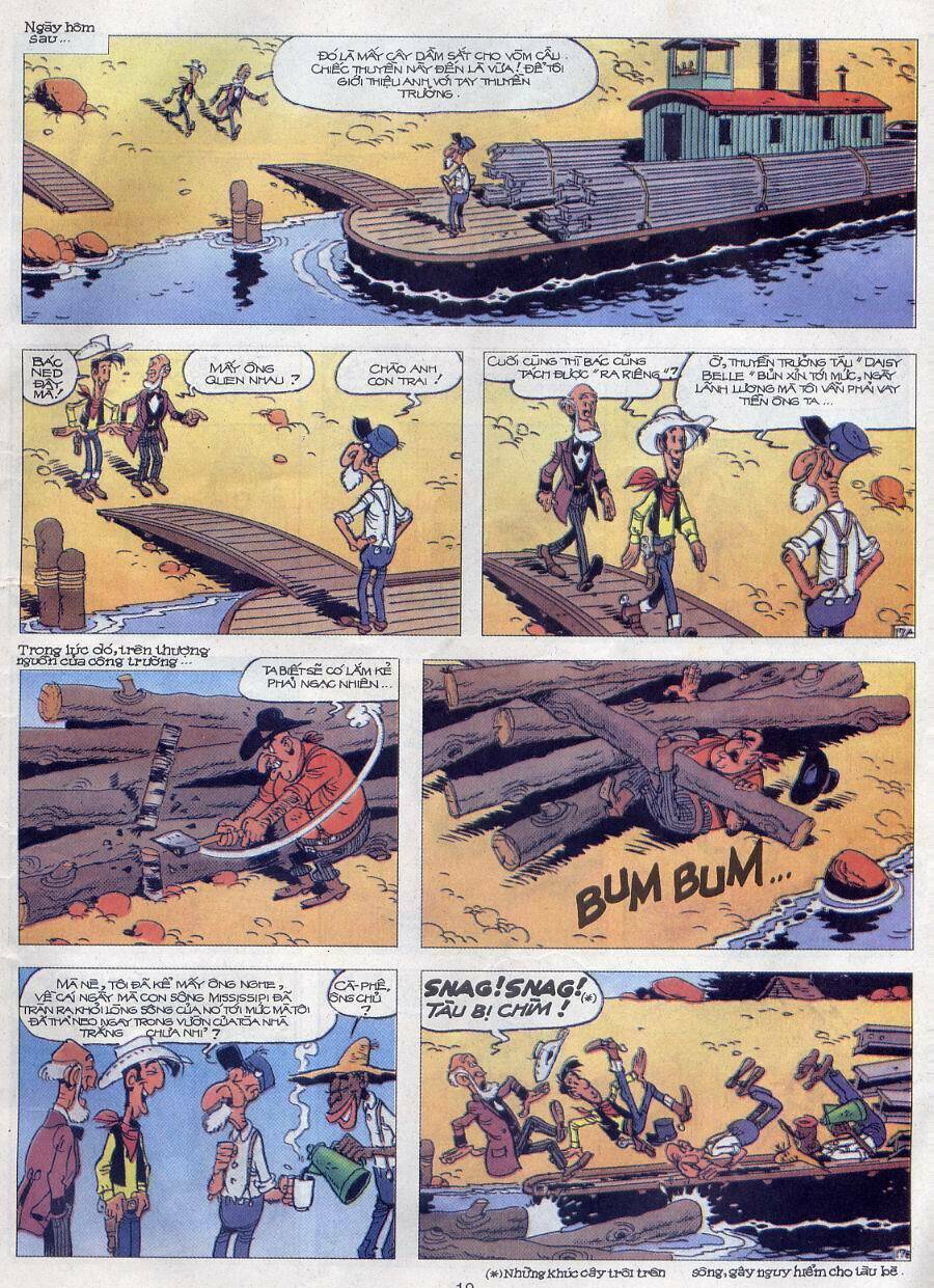 Lucky Luke: Chapter 66: - Cay cau tren song Mississipp ...