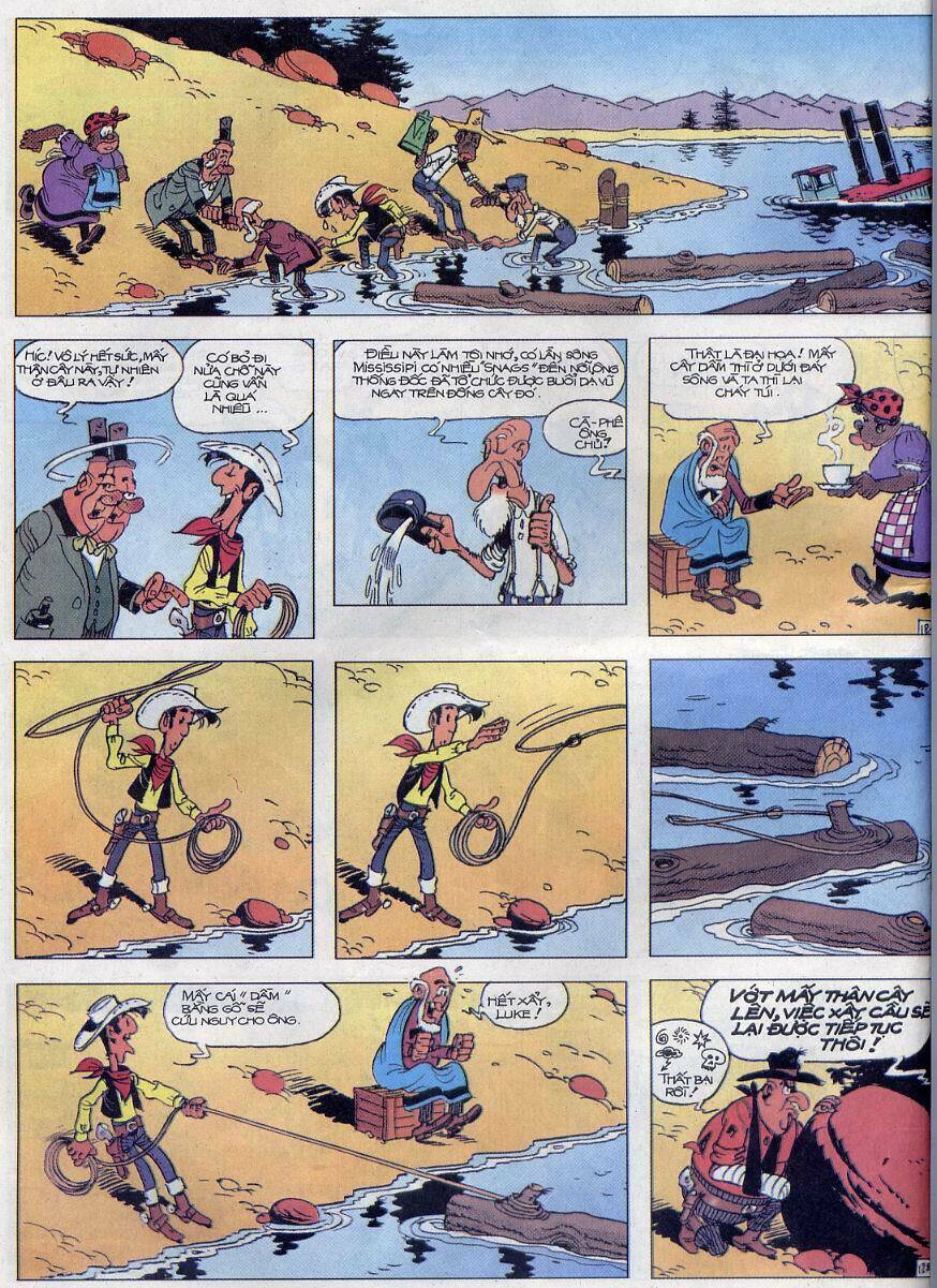 Lucky Luke: Chapter 66: - Cay cau tren song Mississipp ...