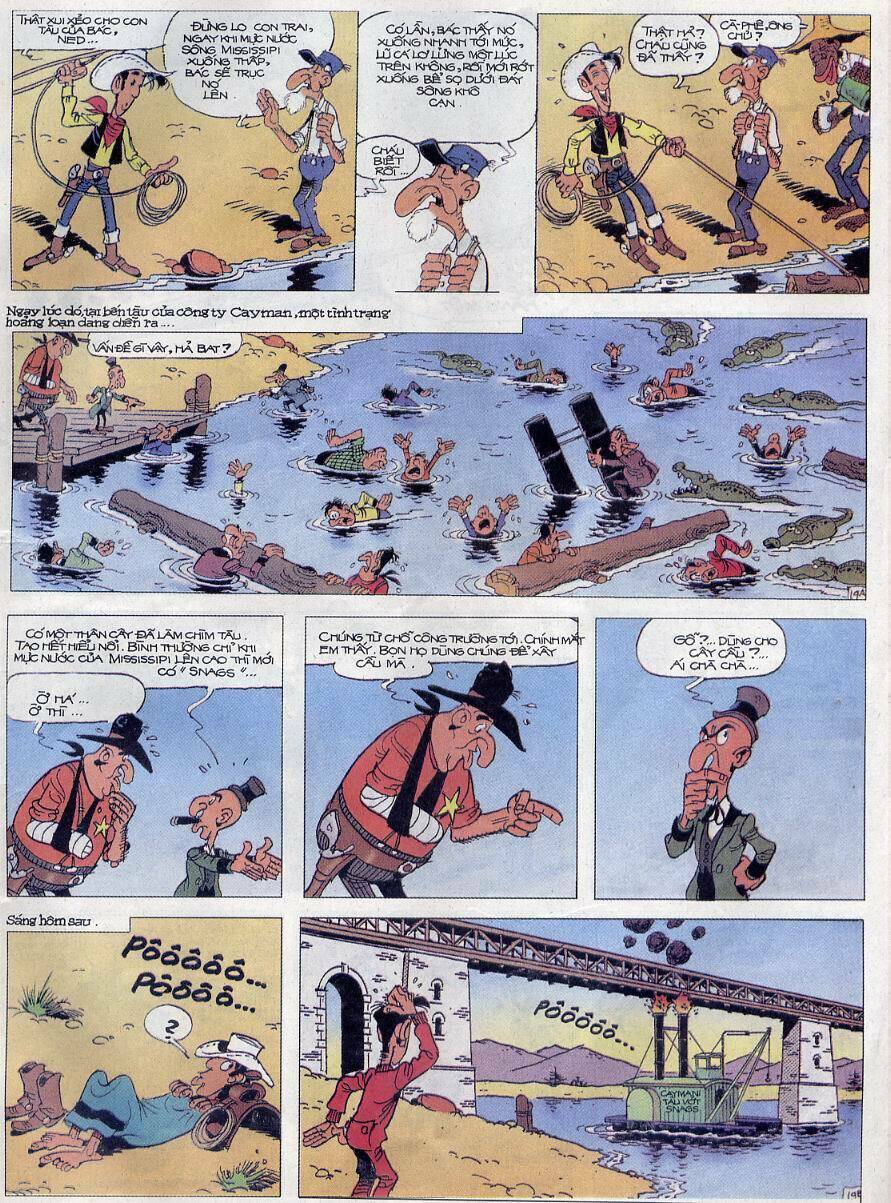 Lucky Luke: Chapter 66: - Cay cau tren song Mississipp ...