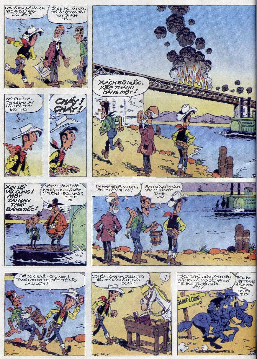 Lucky Luke: Chapter 66: - Cay cau tren song Mississipp ...