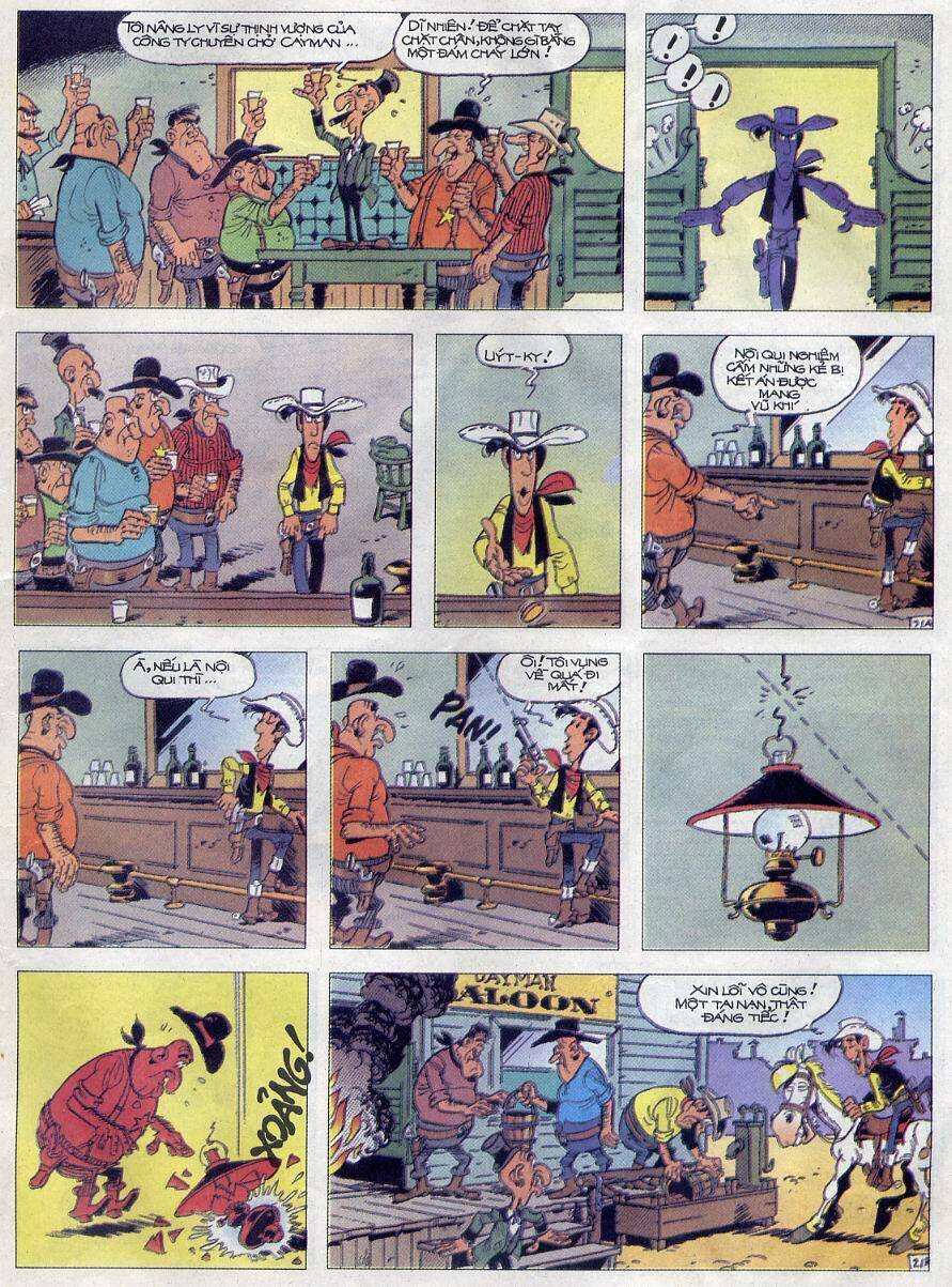 Lucky Luke: Chapter 66: - Cay cau tren song Mississipp ...