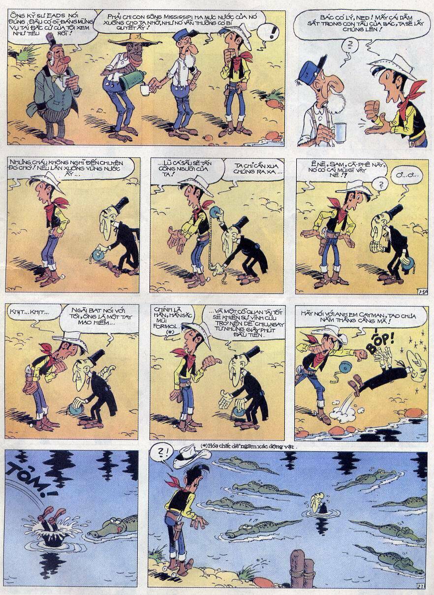 Lucky Luke: Chapter 66: - Cay cau tren song Mississipp ...