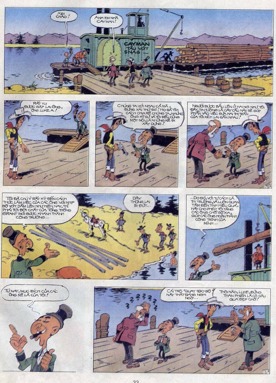Lucky Luke: Chapter 66: - Cay cau tren song Mississipp ...