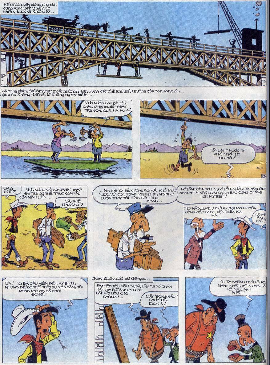 Lucky Luke: Chapter 66: - Cay cau tren song Mississipp ...