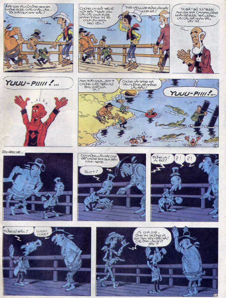 Lucky Luke: Chapter 66: - Cay cau tren song Mississipp ...