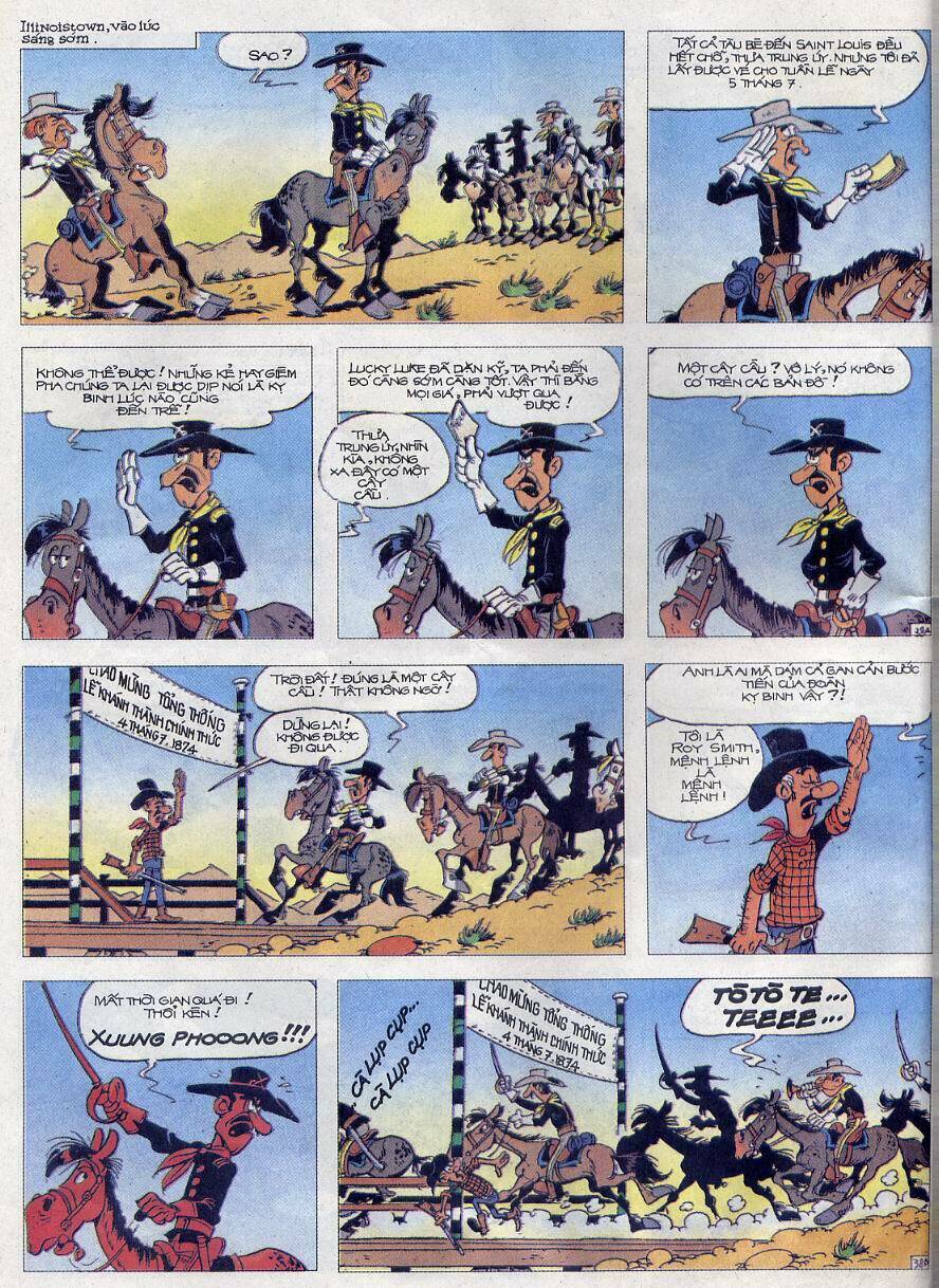 Lucky Luke: Chapter 66: - Cay cau tren song Mississipp ...