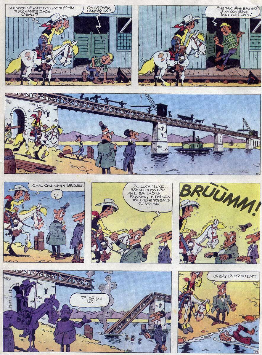 Lucky Luke: Chapter 66: - Cay cau tren song Mississipp ...