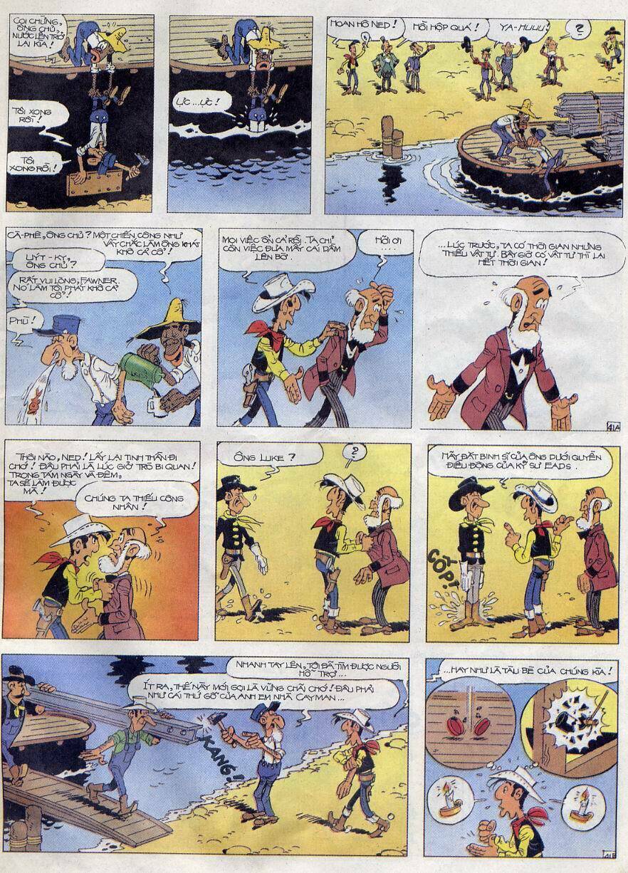 Lucky Luke: Chapter 66: - Cay cau tren song Mississipp ...