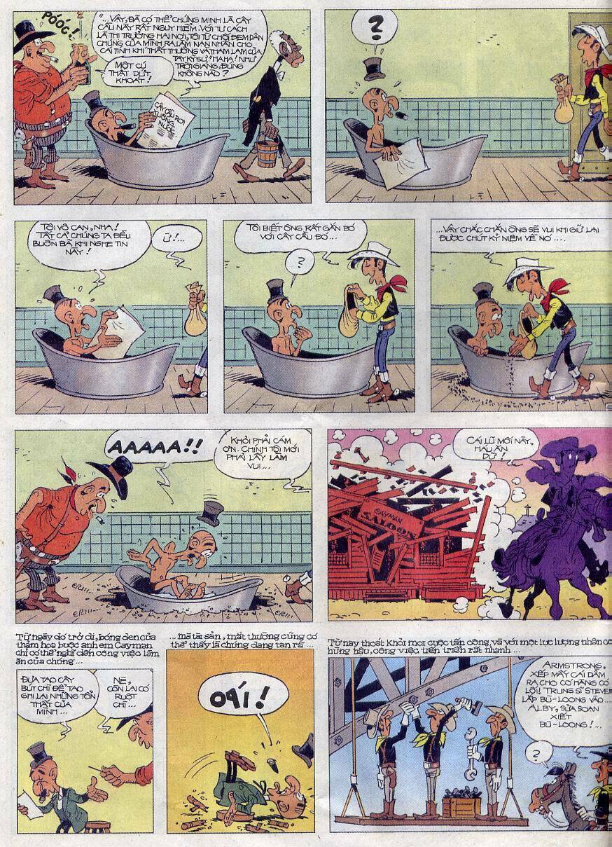 Lucky Luke: Chapter 66: - Cay cau tren song Mississipp ...