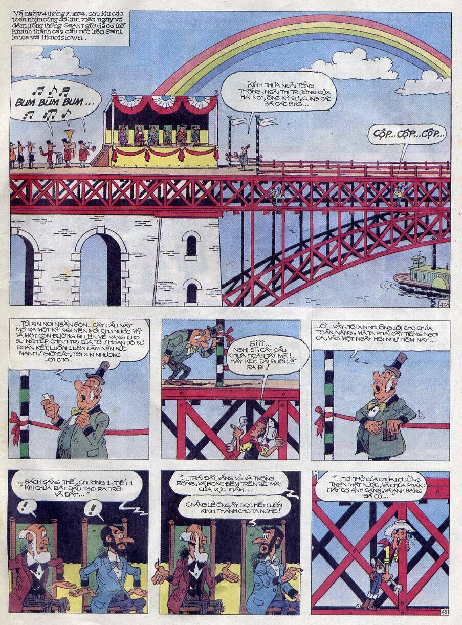 Lucky Luke: Chapter 66: - Cay cau tren song Mississipp ...