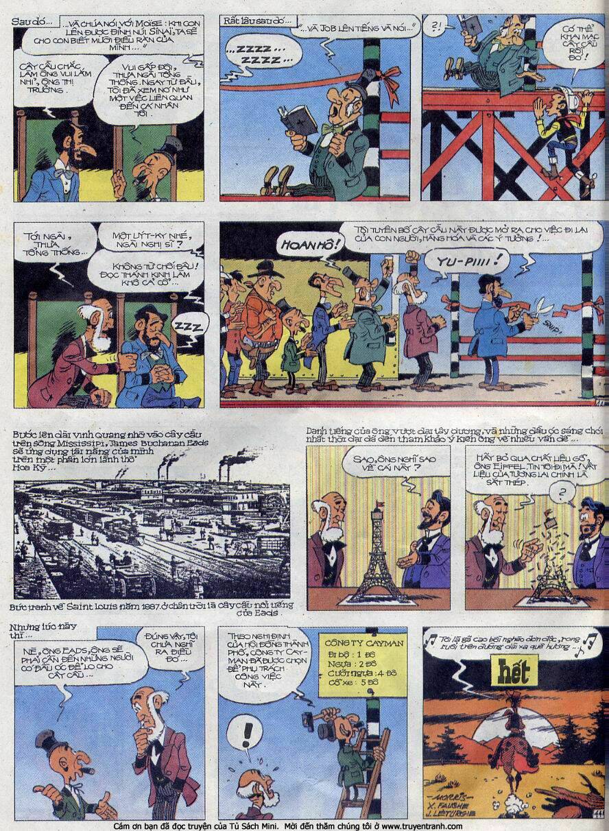 Lucky Luke: Chapter 66: - Cay cau tren song Mississipp ...