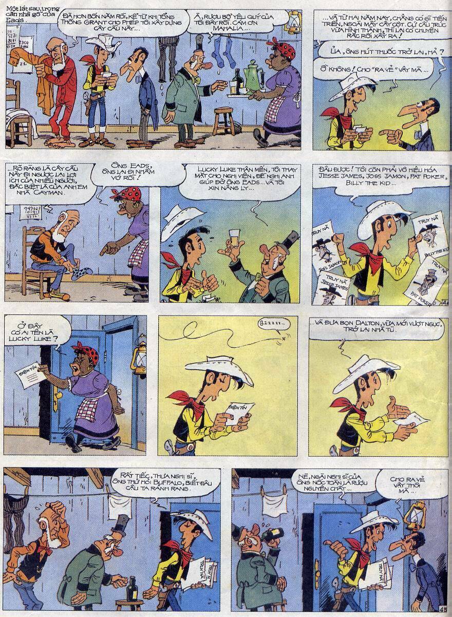Lucky Luke: Chapter 66: - Cay cau tren song Mississipp ...