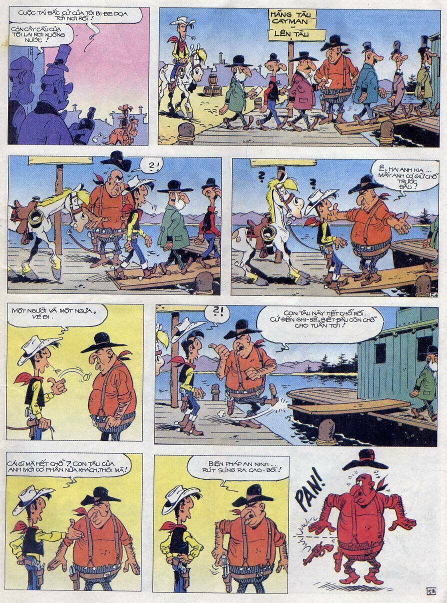 Lucky Luke: Chapter 66: - Cay cau tren song Mississipp ...