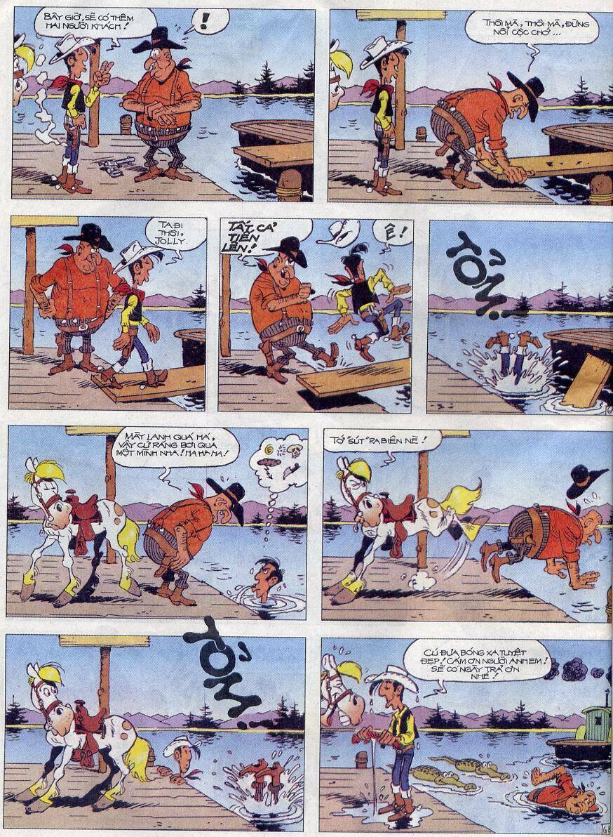 Lucky Luke: Chapter 66: - Cay cau tren song Mississipp ...