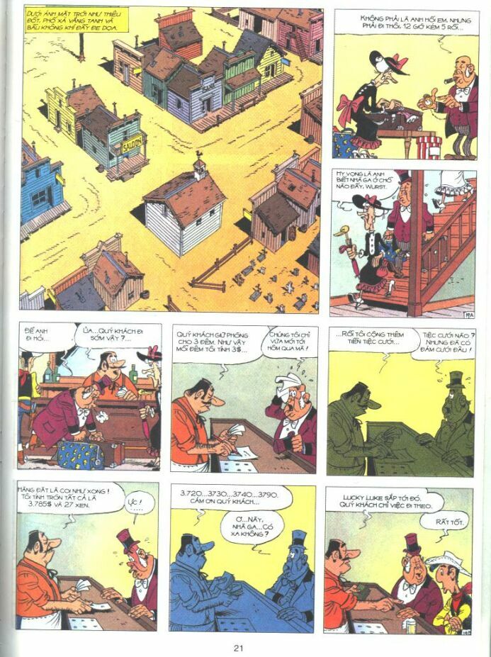 Lucky Luke: Chapter 69: - Dalton di an cuoi