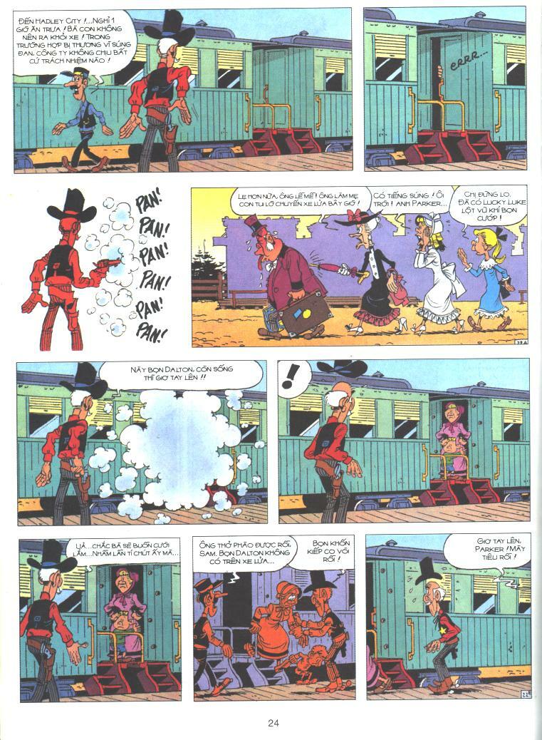 Lucky Luke: Chapter 69: - Dalton di an cuoi
