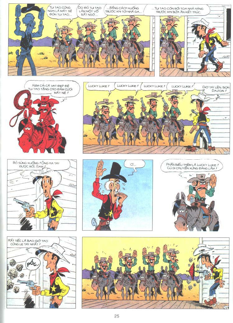 Lucky Luke: Chapter 69: - Dalton di an cuoi