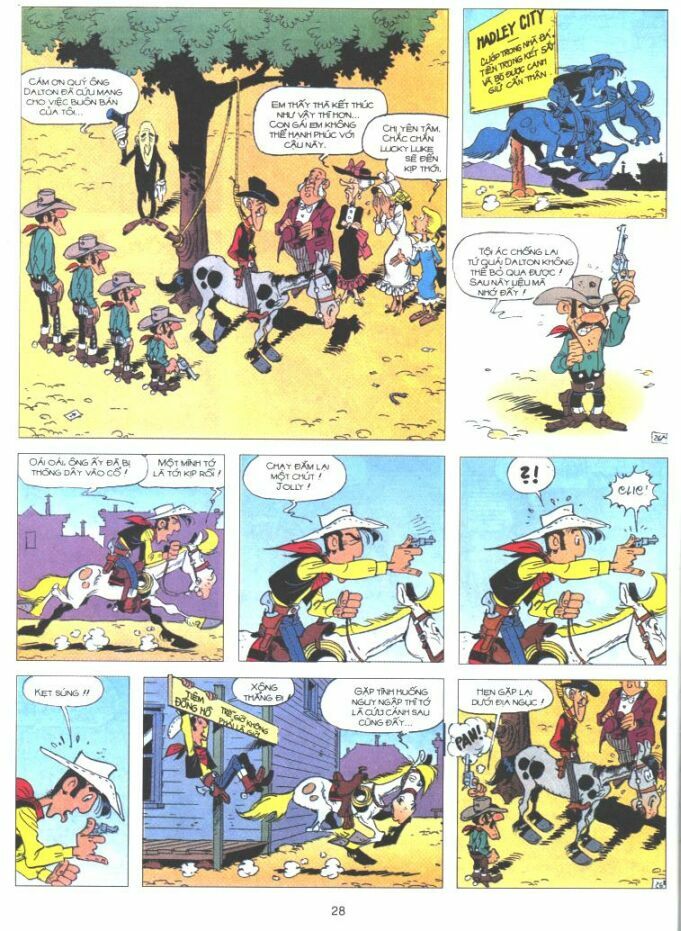Lucky Luke: Chapter 69: - Dalton di an cuoi