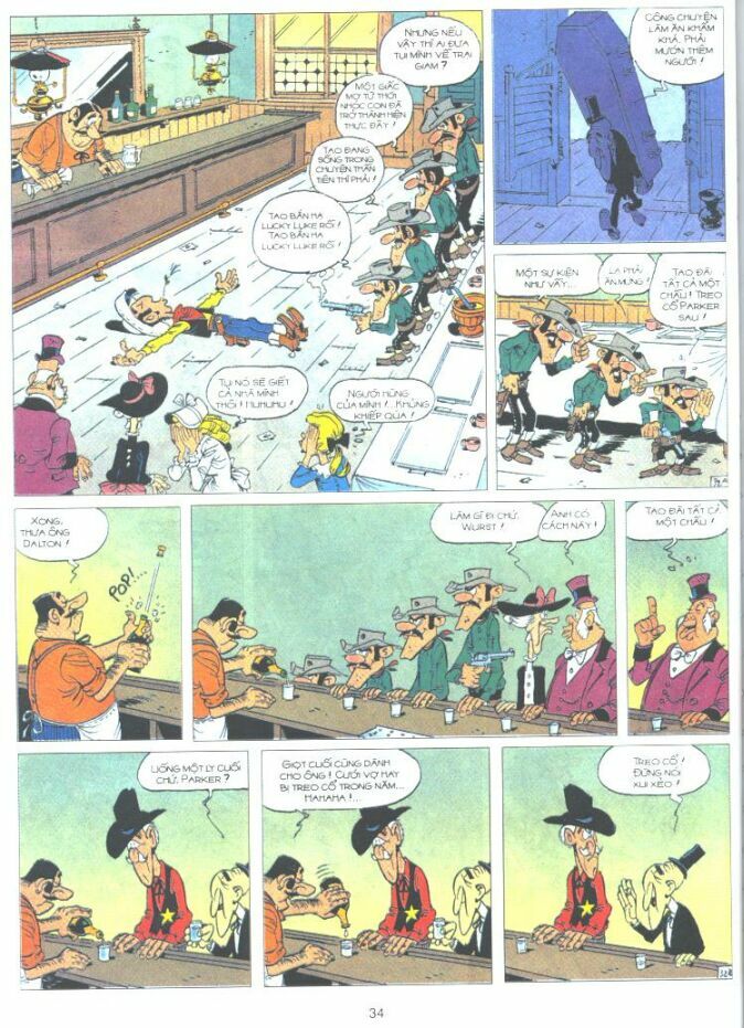 Lucky Luke: Chapter 69: - Dalton di an cuoi