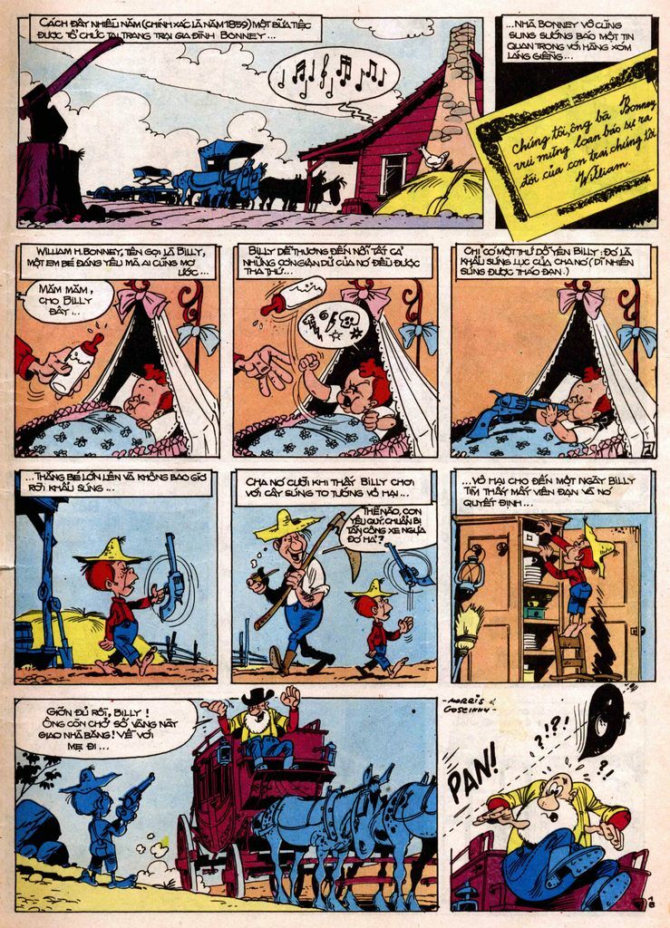 Lucky Luke: Chapter 7: - Ten Billy The Kid