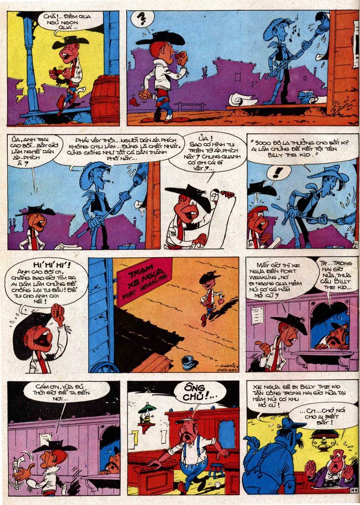 Lucky Luke: Chapter 7: - Ten Billy The Kid
