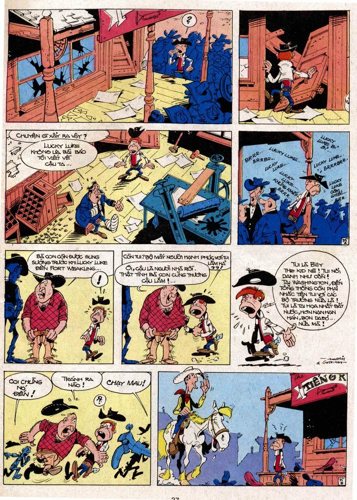 Lucky Luke: Chapter 7: - Ten Billy The Kid